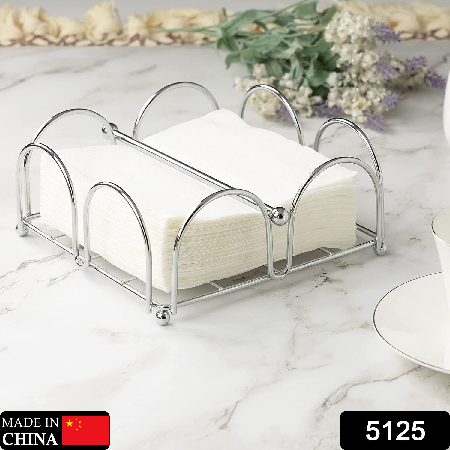 5125 Napkin / Serviette Holder with Weighted Bar