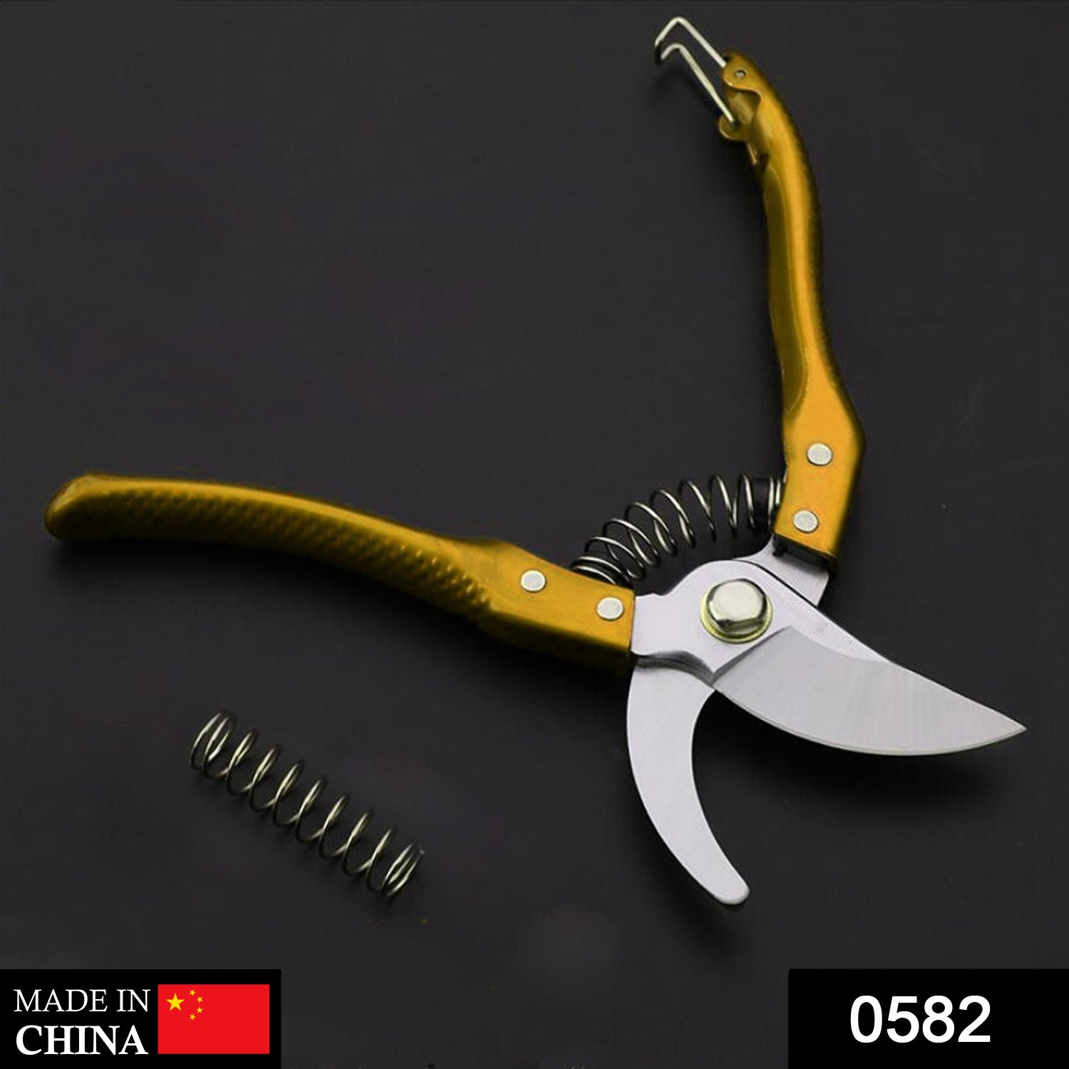 0582_steel_flower_cutter Garden Shears Pruners Scissor