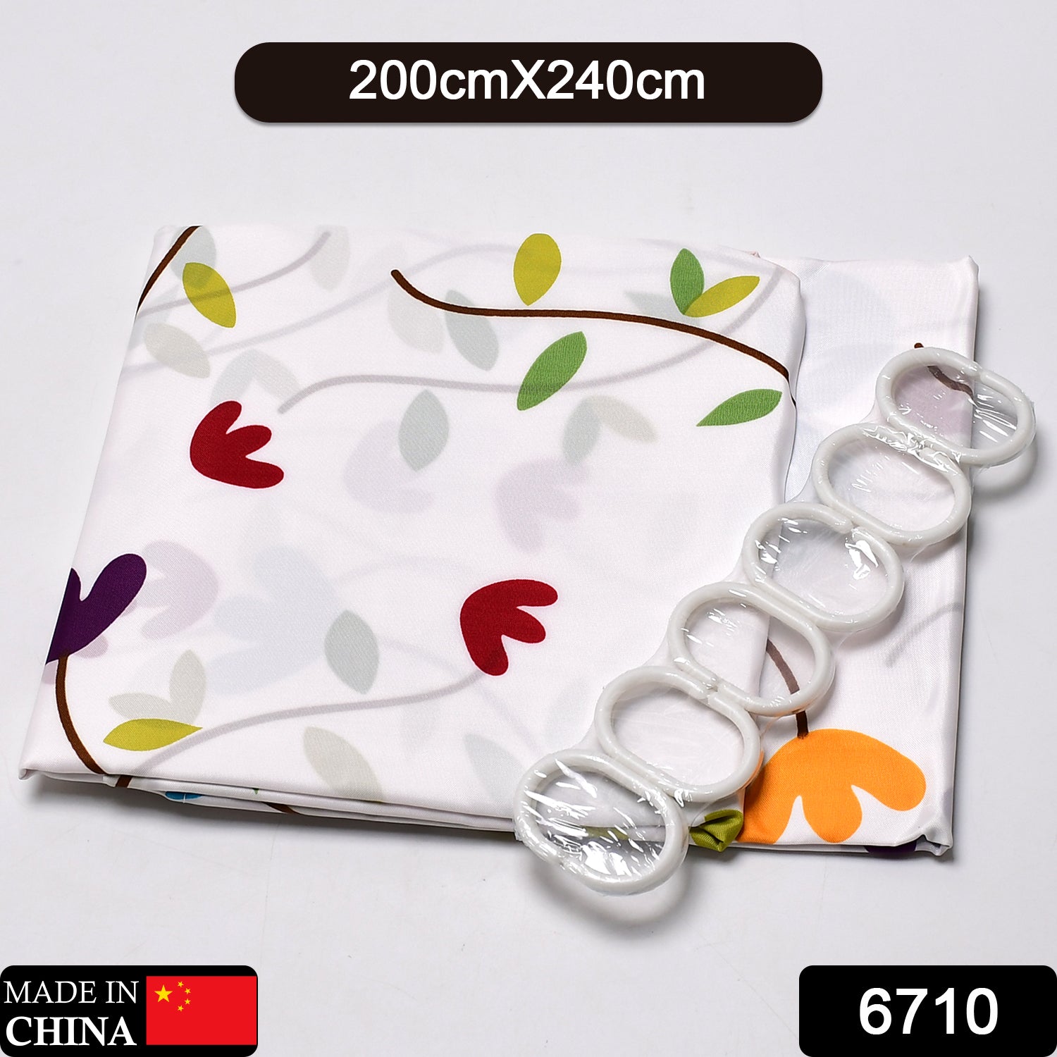 6710  Solid 1 Piece Door Curtain (240x200Cm)?