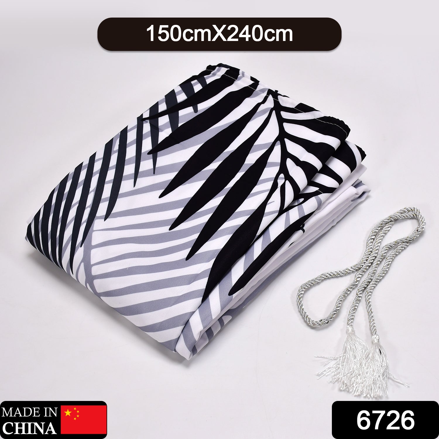 6726 Solid 1 Piece Door Curtain (150x240Cm)?