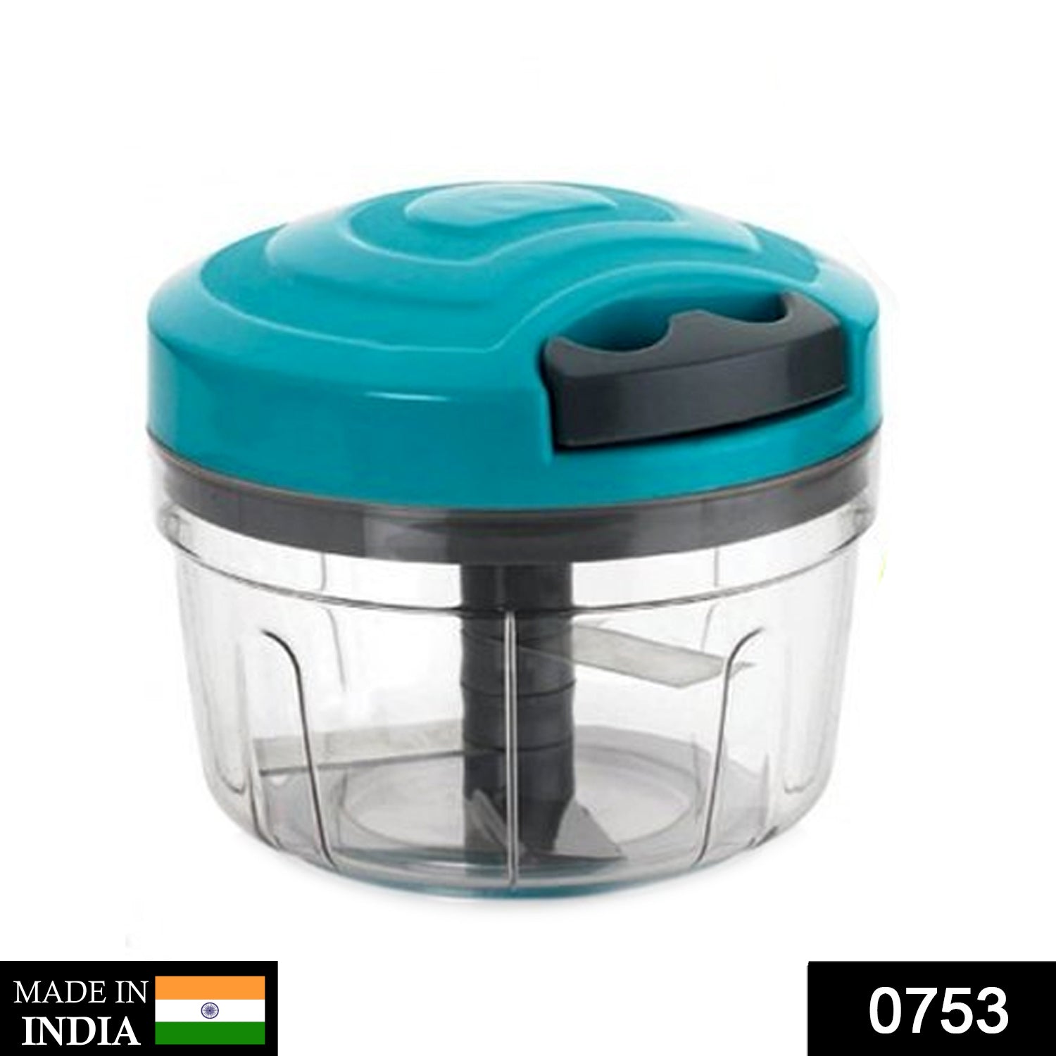 753_Manual Food Chopper, Compact & Powerful Hand Held Vegetable Chopper/Blender