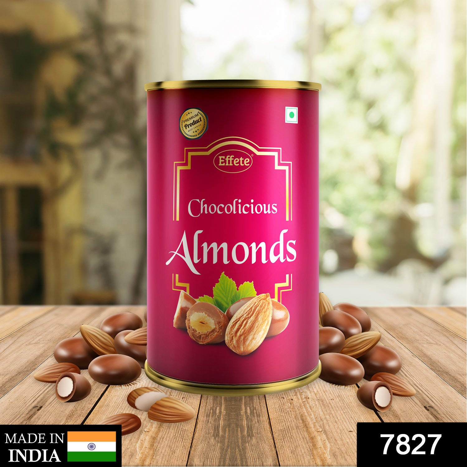 7827 EFFETE CHOCOLATE DRYFRUITS CHOCOLICIOUS ALMONDS 96GM