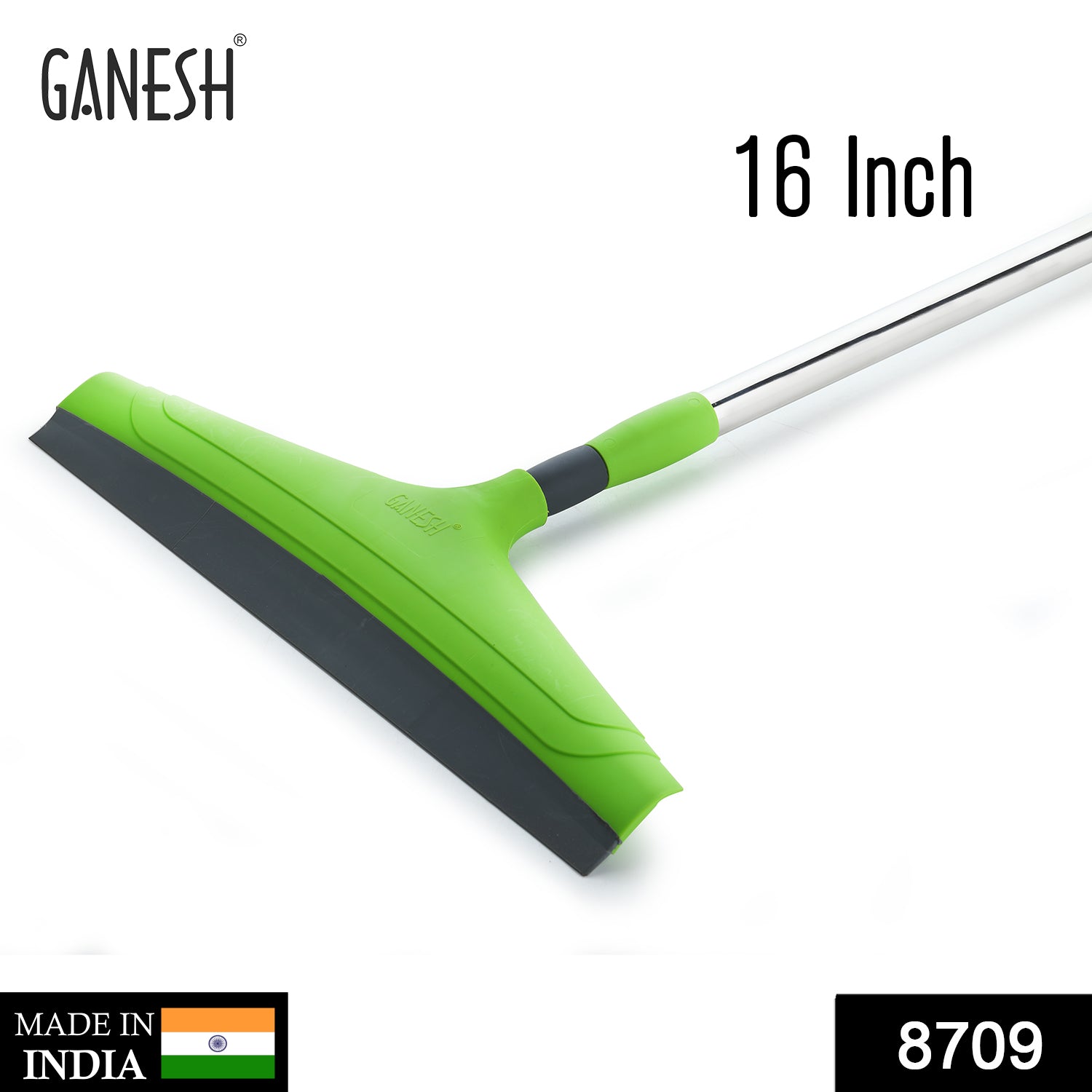 8709 Ganesh Telescopic Floor Wiper 16 Inch (40 cm)