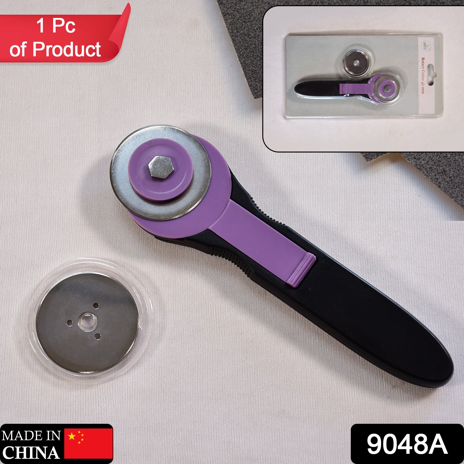9048A Manual Sewing Roller Cutter Rotary cutter