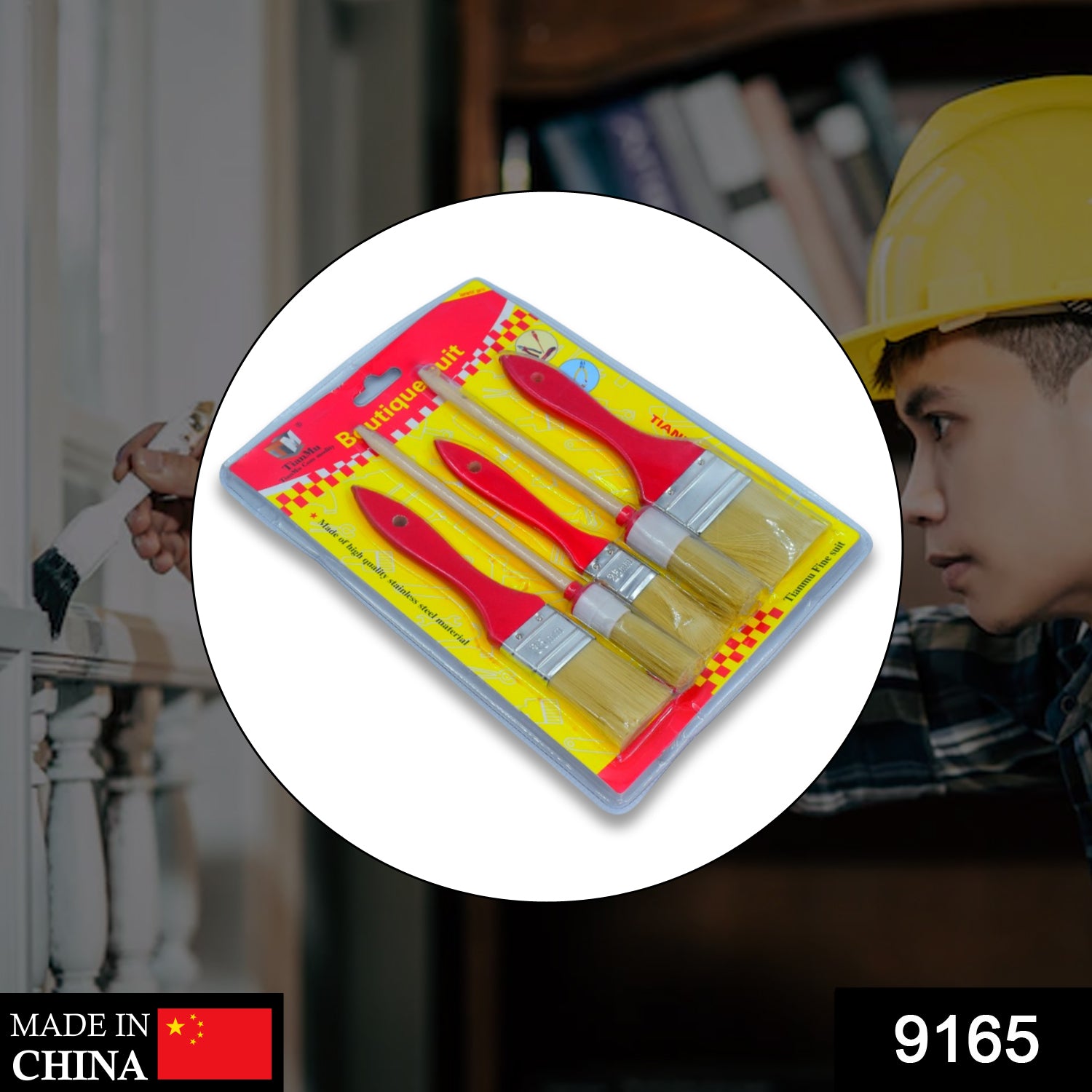 9165 5Pcs Paint Brushes Set for Acrylic Painting?Professional Paint Brush Set